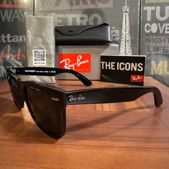RayBan 2140 901A black/grey lenses 50mm - Picture 3 of 11